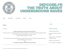 Tablet Screenshot of defcore.fr